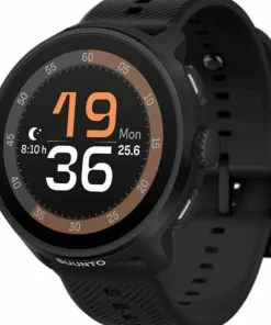 Suunto Run (With Silicone Strap) All Black Discount