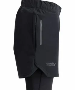 Swix Men's Pace Hybrid Shorts Black Hot