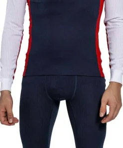 Swix Men's RaceX Classic Long Sleeve Dark Navy/Bright White New