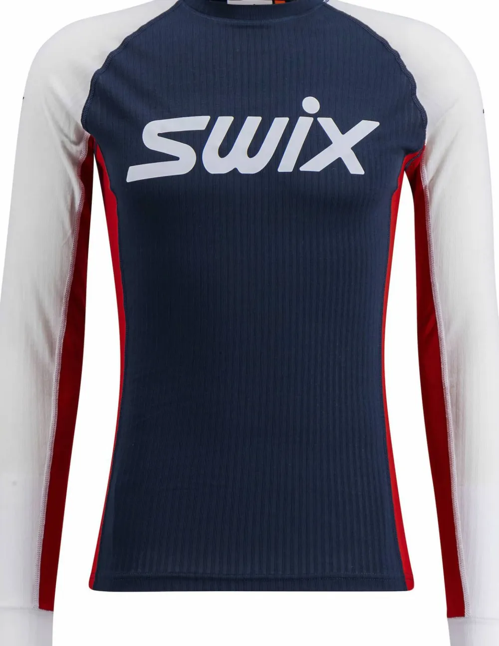 Swix Men's RaceX Classic Long Sleeve Dark Navy/Bright White New