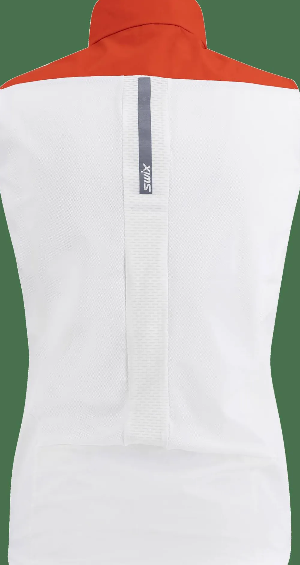 Swix Men's Roadline Wind Vest Bright White/Fiery Red Sale