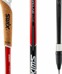 Outlet Roadline 1 Pole Black/Red Skidor