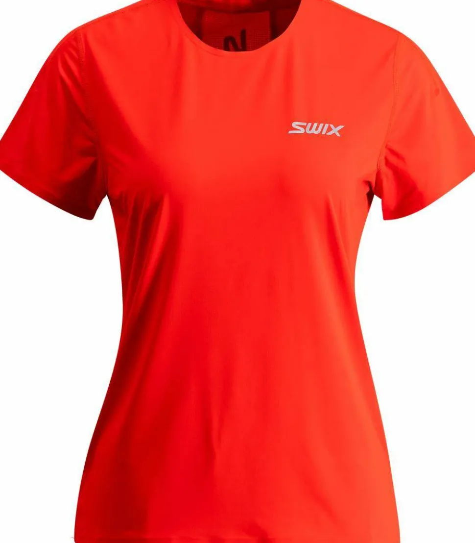 Swix Women's Position Tee Fiery Red