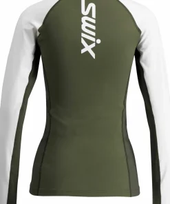 Swix Women’s RaceX Dry Long Sleeve Olive/ Agave green Hot