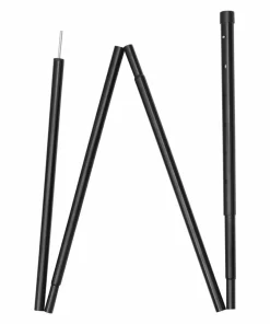 Sydvang Steel Tarp Pole 185-210 cm Black