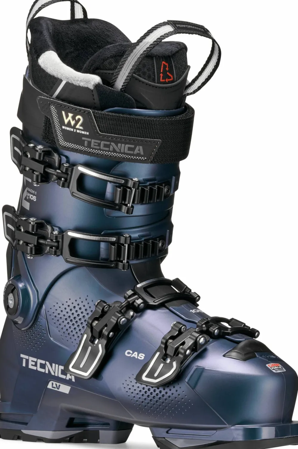 Tecnica Women's Mach1 LV 105 TD2 GripWalk Iridescent Green Outlet