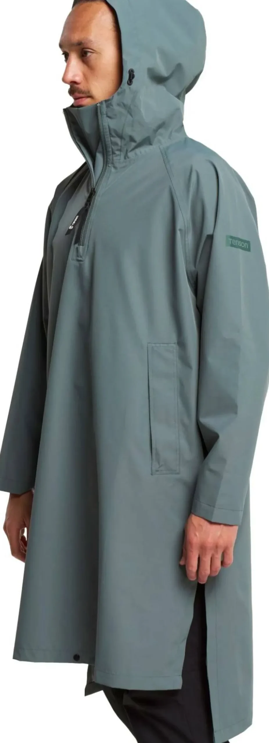 Clearance Unisex Drizzle Poncho Regnkläder Herr