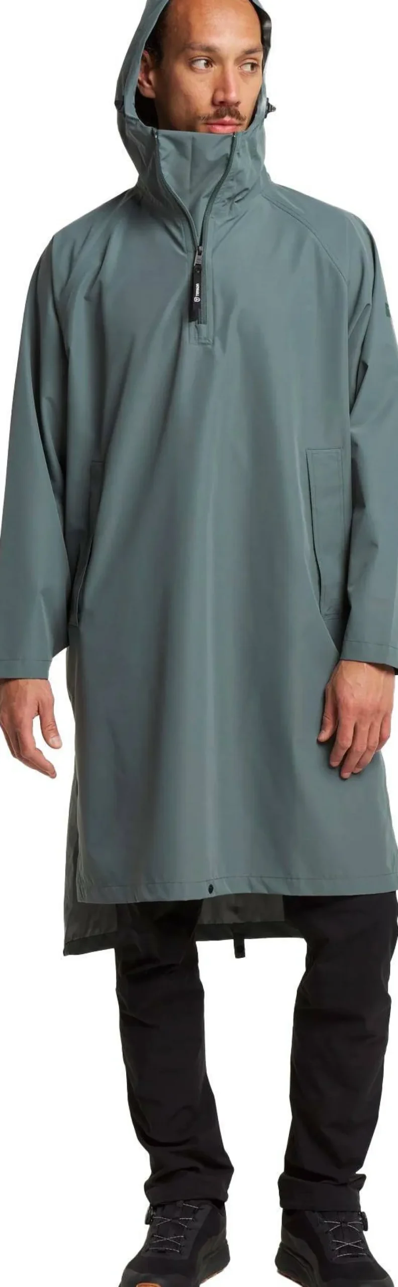 Clearance Unisex Drizzle Poncho Regnkläder Herr