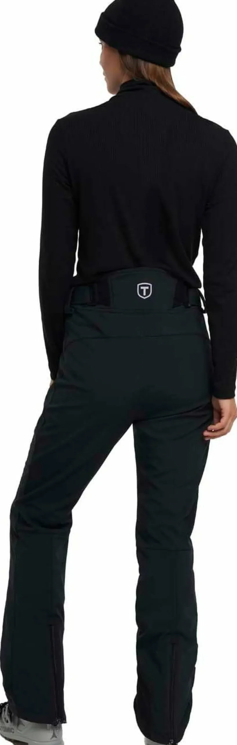 Tenson Women's Patricia Softshell Ski Pants Black New