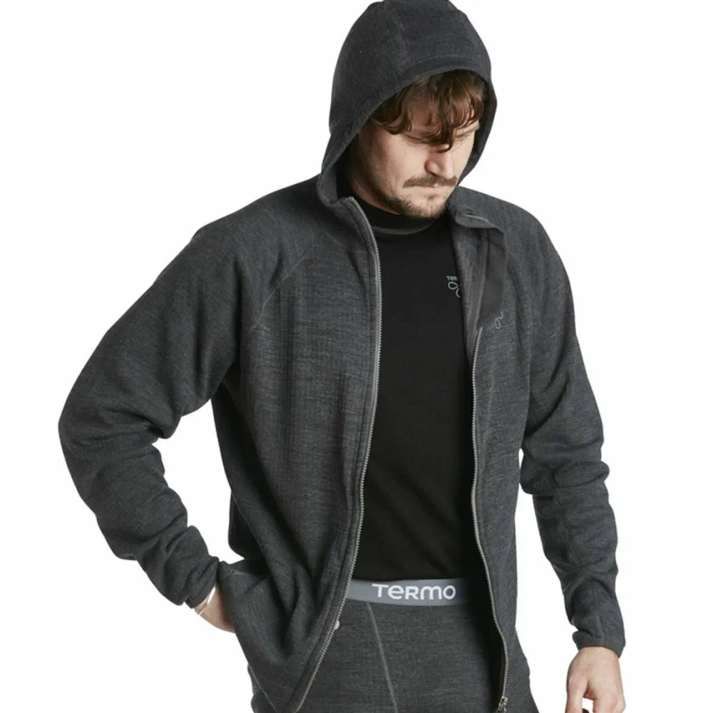 Hot Men's Full-Zip Hoodie Underställ Herr