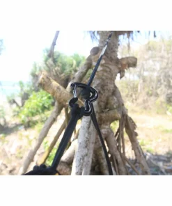 Ticket to the Moon Hammock Attachment Rope Pouch Black sort