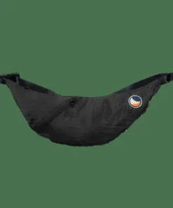 Ticket to the Moon Upcycled Sling Bag Black