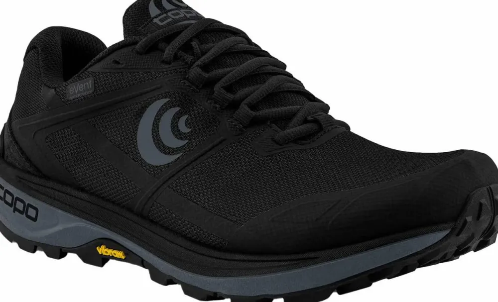 Topo Athletic Men's Terraventure 4 Waterproof Black/Charcoal Best
