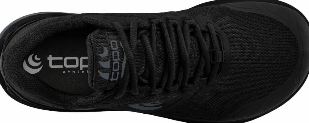 Topo Athletic Men's Terraventure 4 Waterproof Black/Charcoal Best