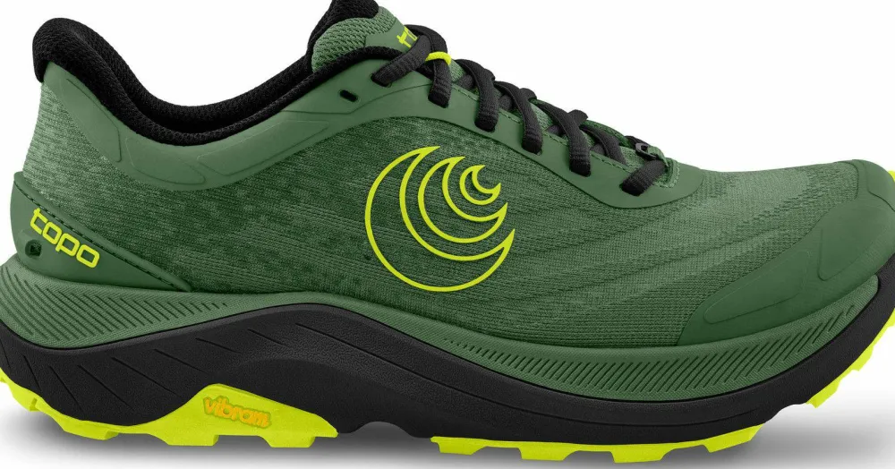 Topo Athletic Men's Ultraventure 4 Green/black Clearance