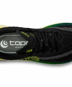 Topo Athletic Men's Vista Wide Black/Lime Best