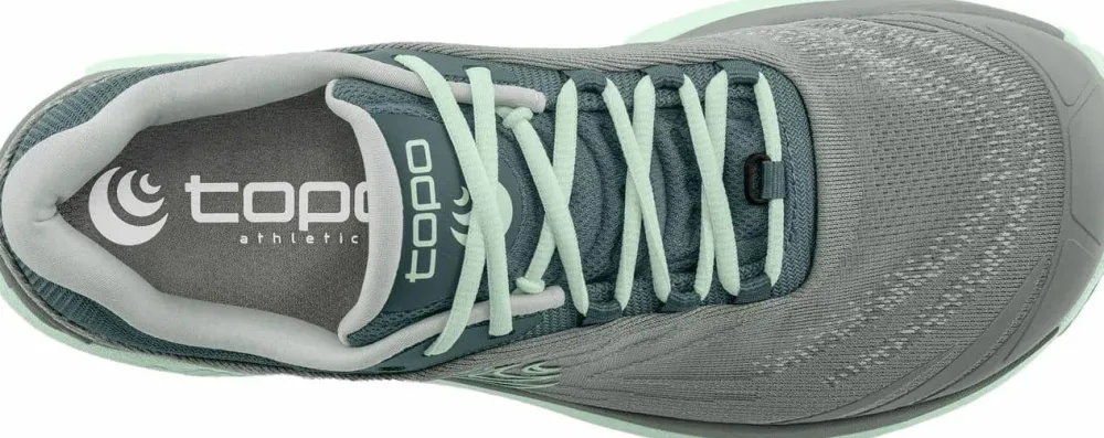 Topo Athletic Women's Pursuit 2 Grey/Mint Hot