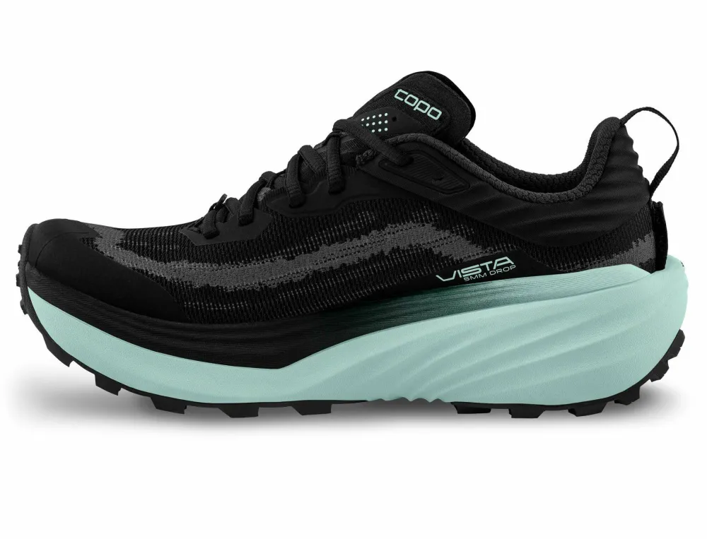 Topo Athletic Women's Vista Black/Mint Hot