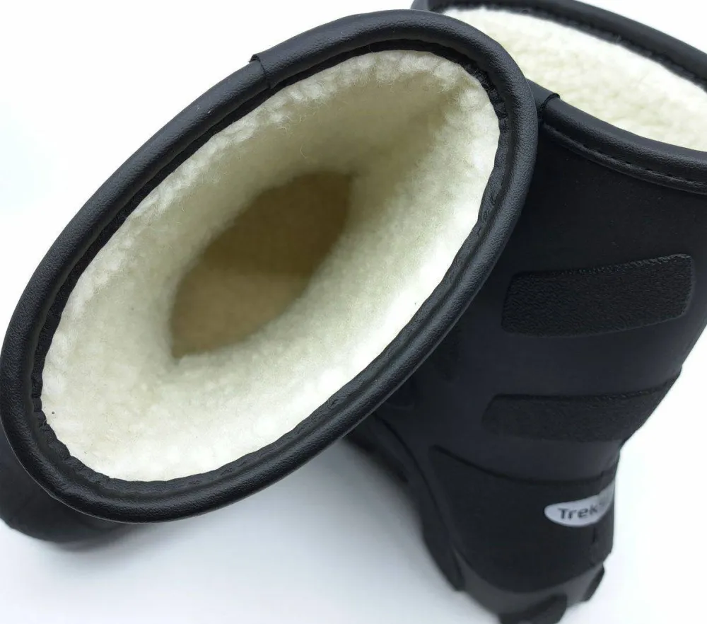 TrekSta Kids' Artic Pu Boots Black Best
