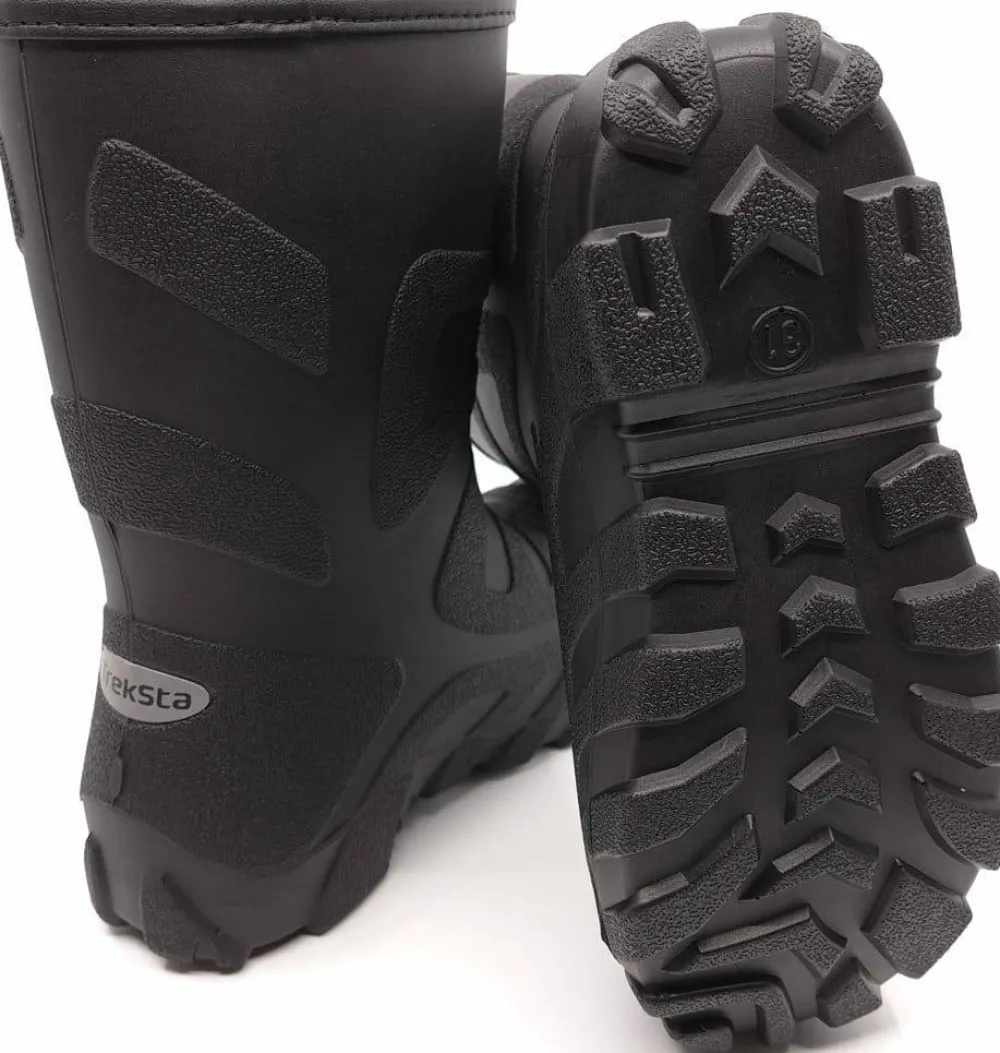 TrekSta Kids' Artic Pu Boots Black Best