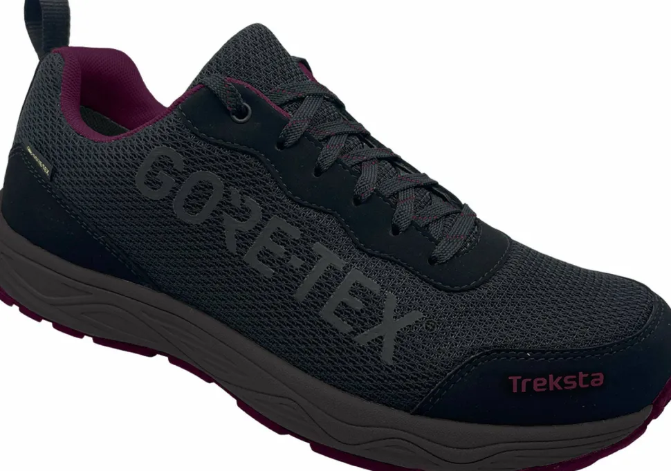 TrekSta Unisex Olympus Low Gore-Tex Black/Burgundy