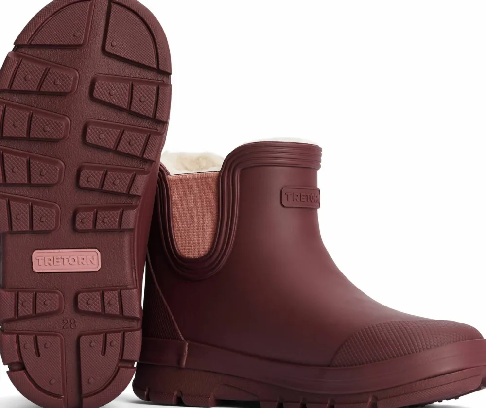 Tretorn Kids' Aktiv Chelsea Winter Burgundy Sale