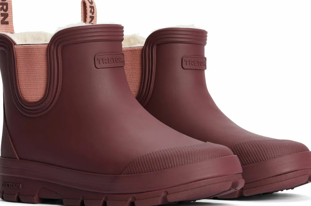 Tretorn Kids' Aktiv Chelsea Winter Burgundy Sale