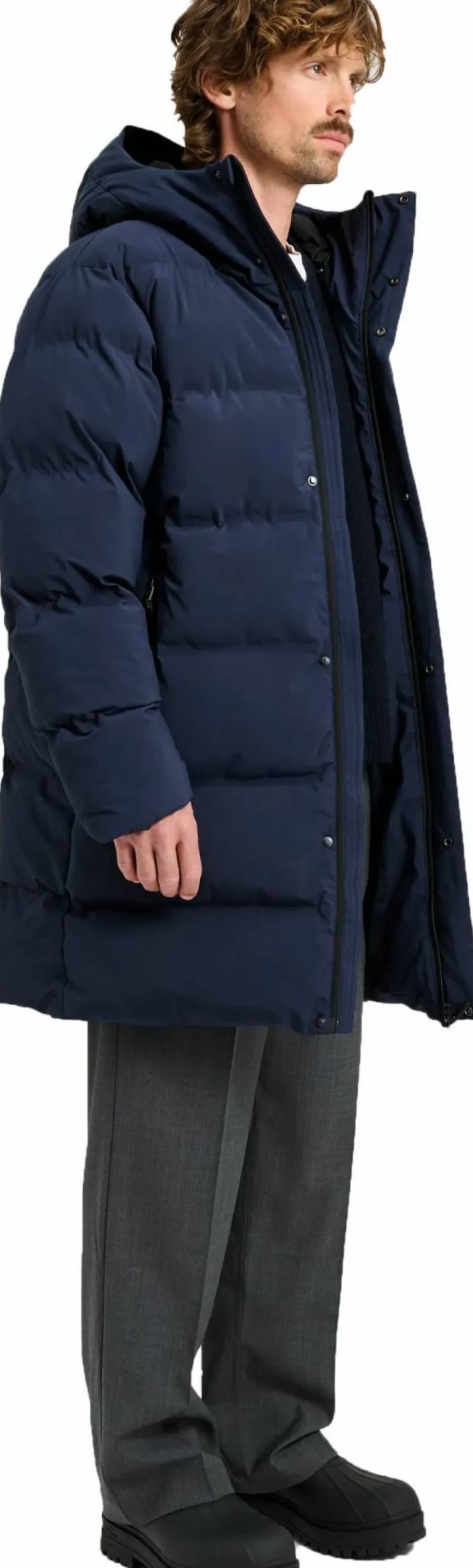 Tretorn Men's Brick Puffer Parka Deep Navy Hot