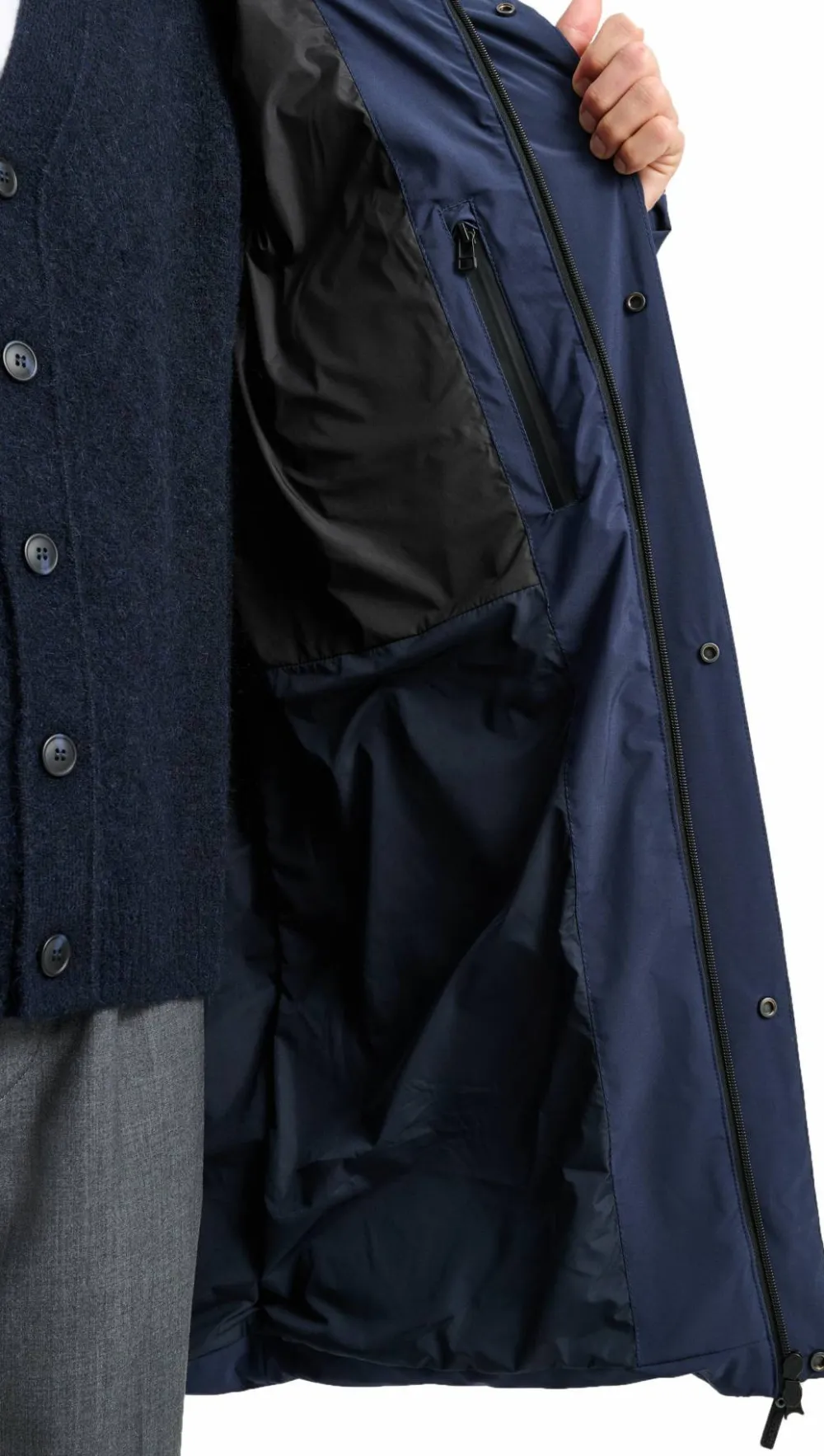 Tretorn Men's Brick Puffer Parka Deep Navy Hot