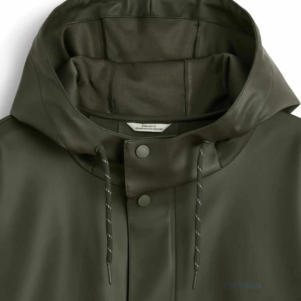 Tretorn Men's Wings Long Rain Jacket Beluga