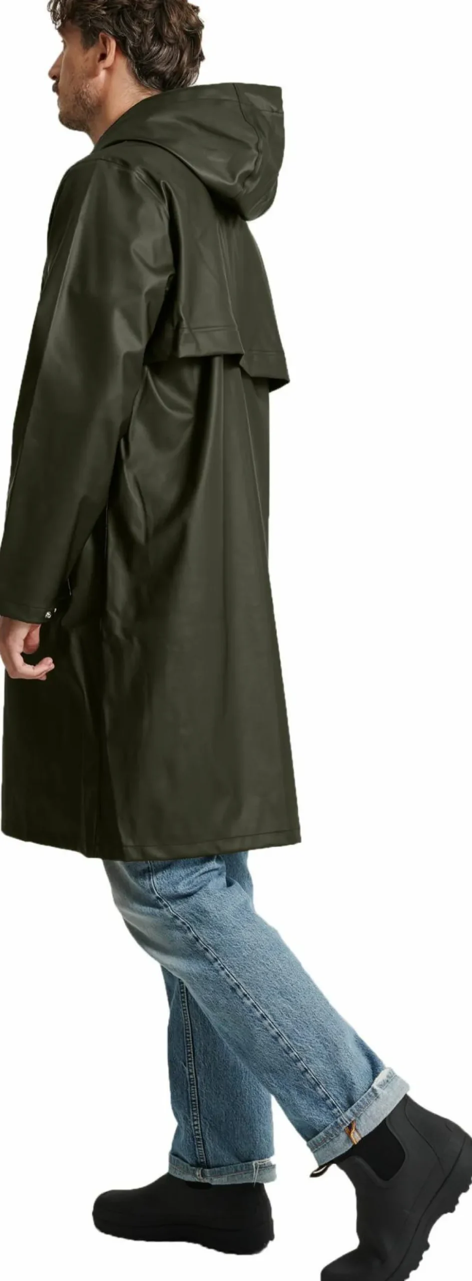 Tretorn Men's Wings Long Rain Jacket Beluga