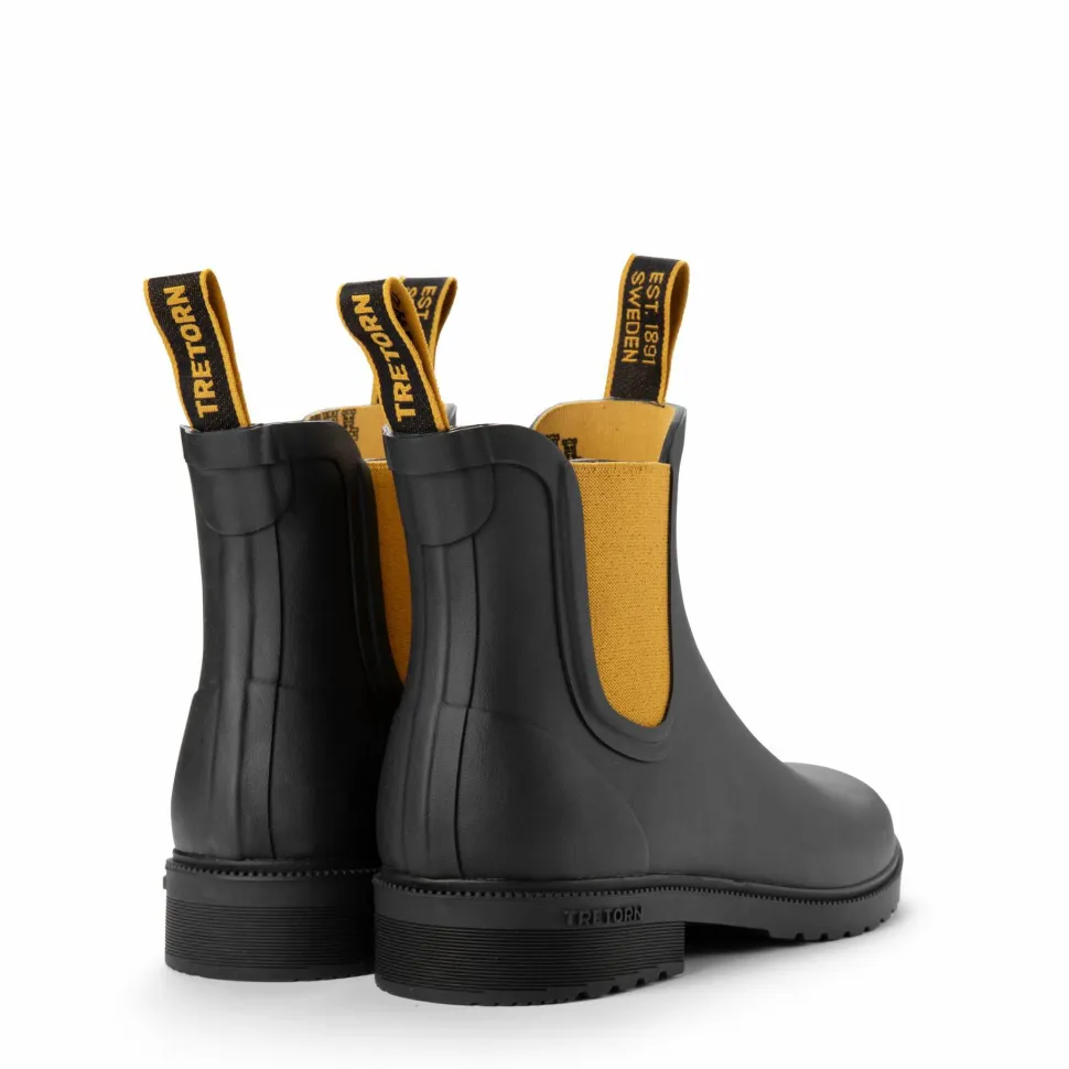 Tretorn Unisex Chelsea Classic Black/Harvest