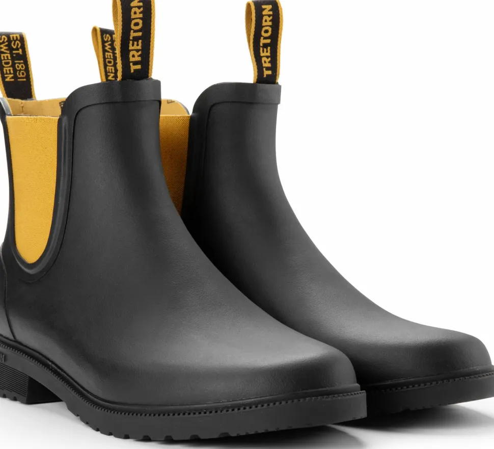 Tretorn Unisex Chelsea Classic Black/Harvest