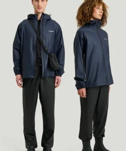Tretorn Unisex Packable Rainbreaker Set Navy Blaze Clearance