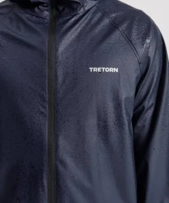 Tretorn Unisex Packable Rainbreaker Set Navy Blaze Clearance