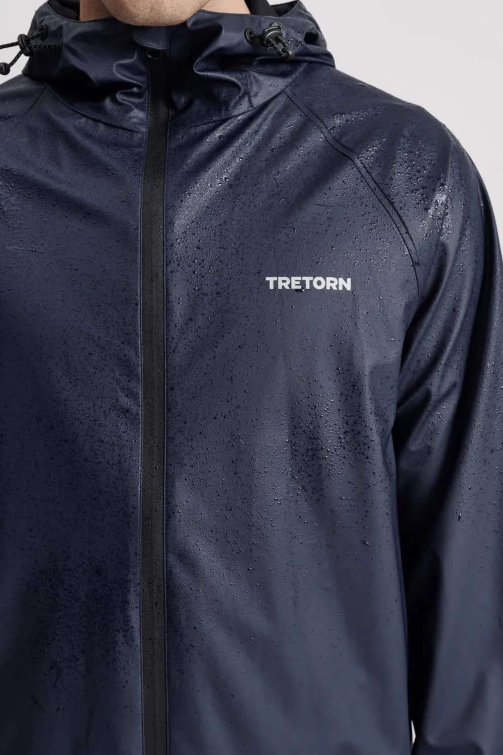 Tretorn Unisex Packable Rainbreaker Set Navy Blaze Clearance