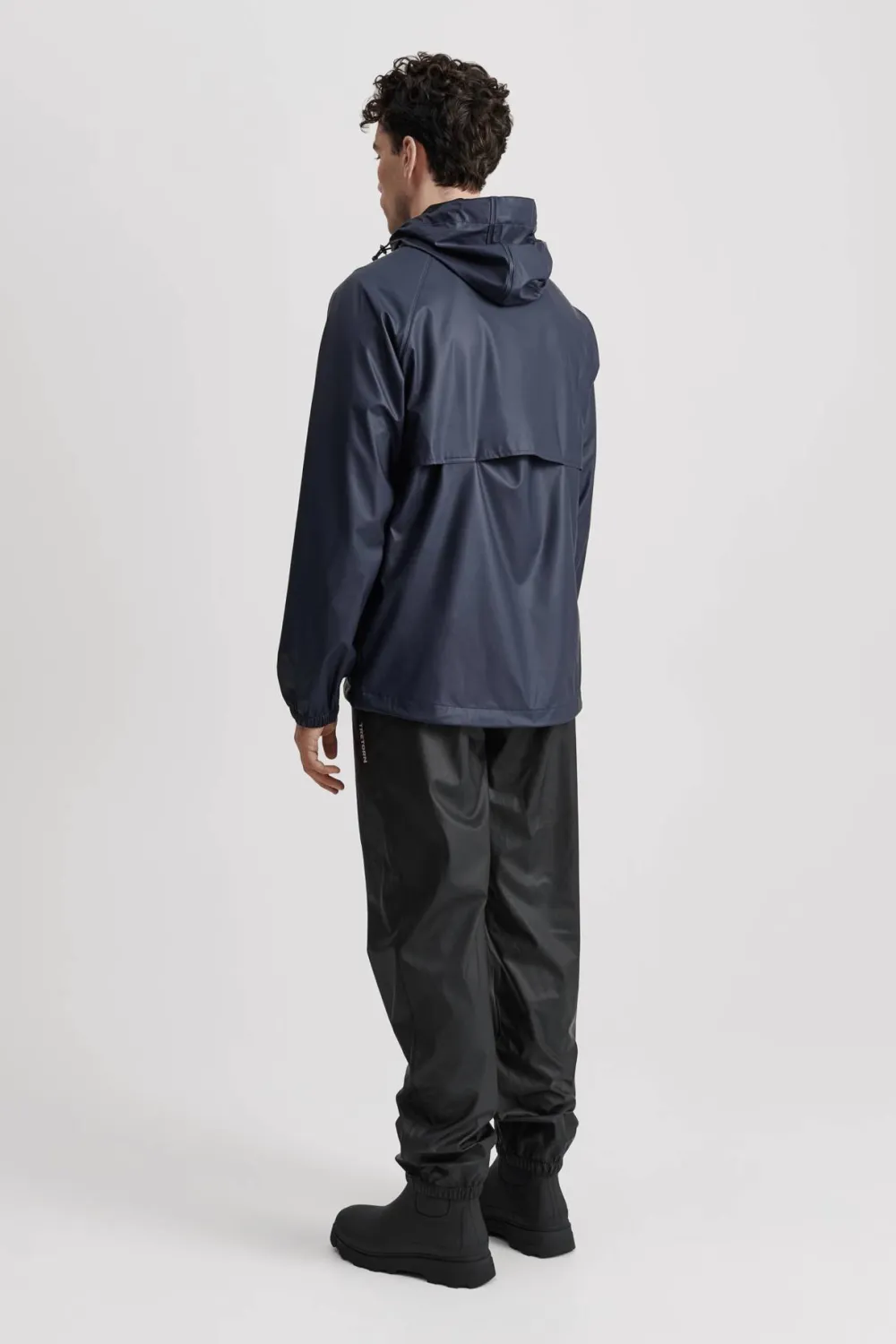 Tretorn Unisex Packable Rainbreaker Set Navy Blaze Clearance