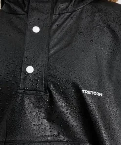 Tretorn Unisex PU Light Rainponcho Jet black Online