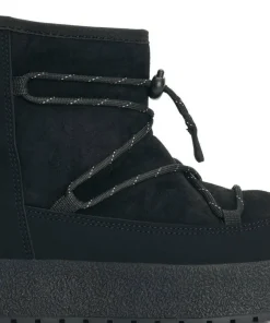 Hot Women's Aspa Hybrid Low Jet Black Vinterskor Dam