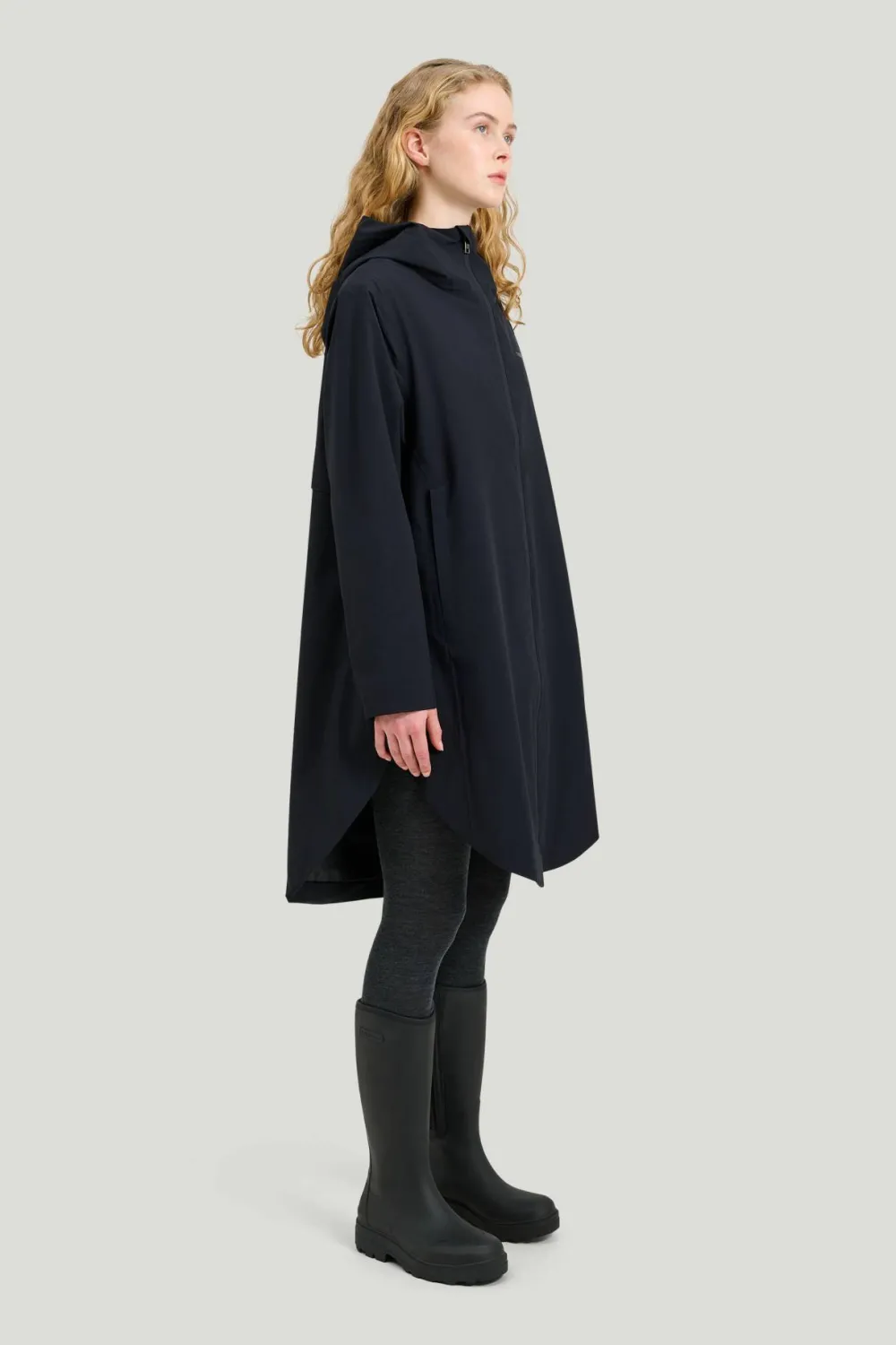 Tretorn Women's Way Poncho Parka Black New