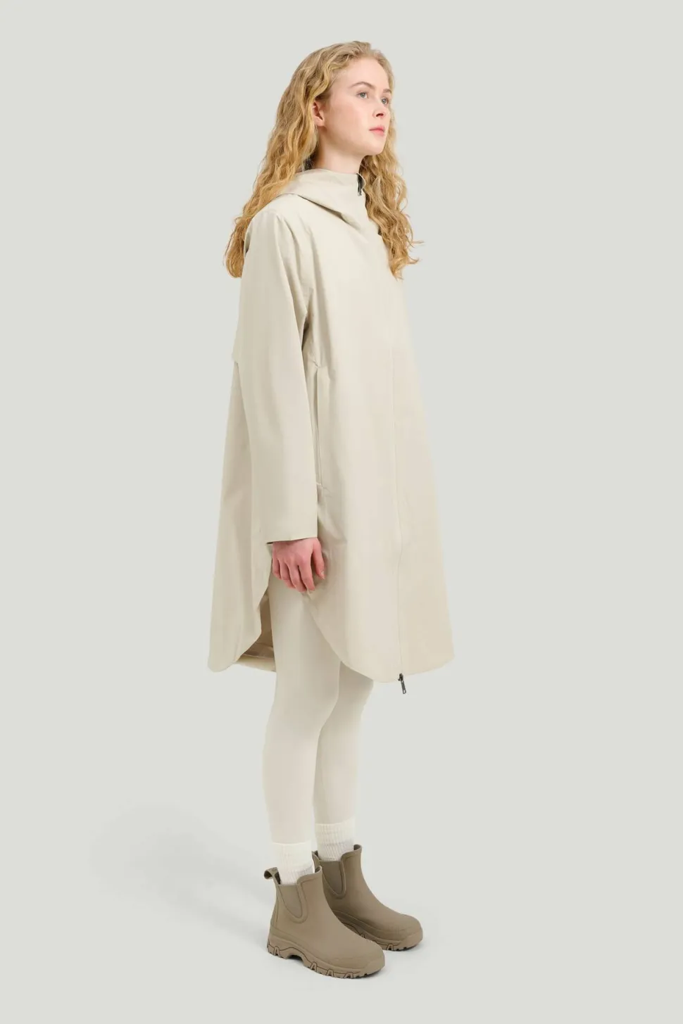 Tretorn Women's Way Poncho Parka Sand