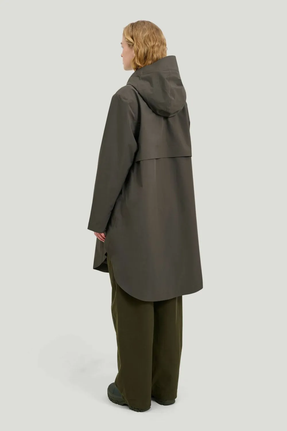 Tretorn Women's Way Poncho Parka Beluga Hot