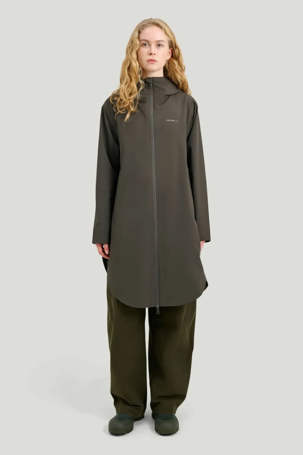 Tretorn Women's Way Poncho Parka Beluga Hot
