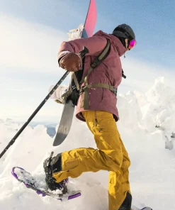 Best Women's Mountaineer Purple/Grey Pjäxor Dam