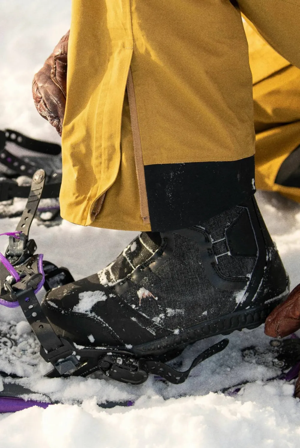 Best Women's Mountaineer Purple/Grey Pjäxor Dam