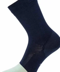 Ulvang Hero Thin Crew Sock Navy Blue/Granite Green Sale