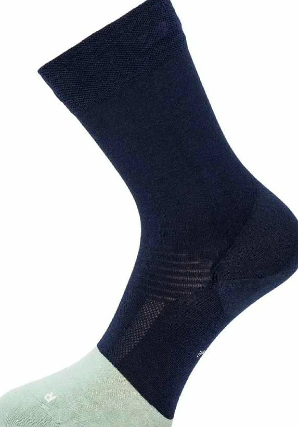 Ulvang Hero Thin Crew Sock Navy Blue/Granite Green Sale