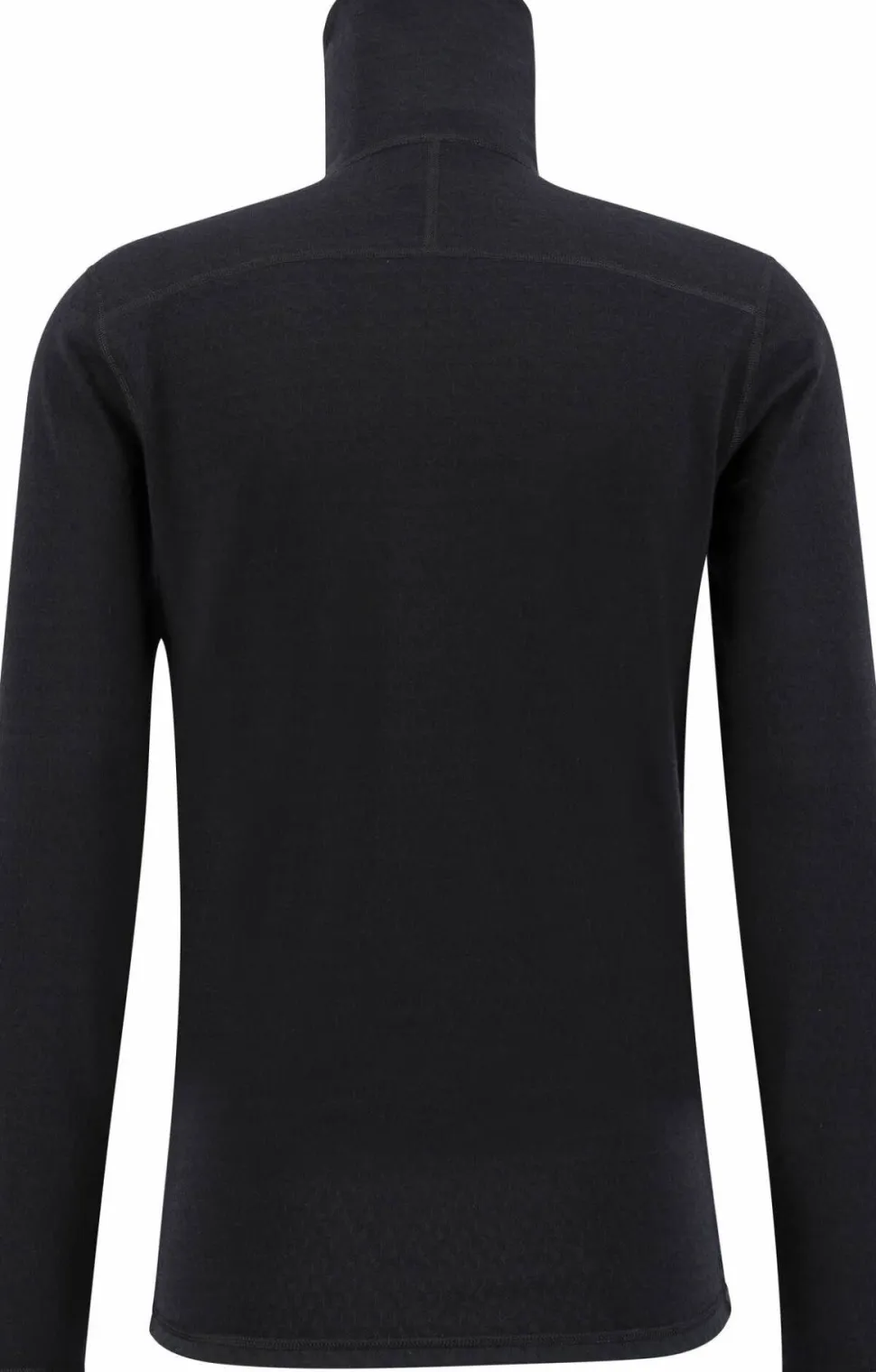 Ulvang Men's Comfort 200 Turtle Neck With Zip Black/Black