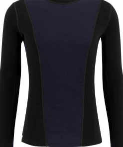 Ulvang Men's Peak Map Crew Baselayer Black/Navy Blue