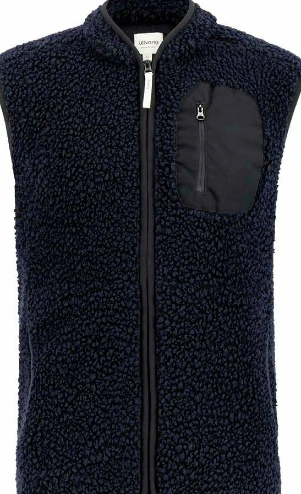 Ulvang Unisex Re Orbit Vest Wool Pile Navy Blue
